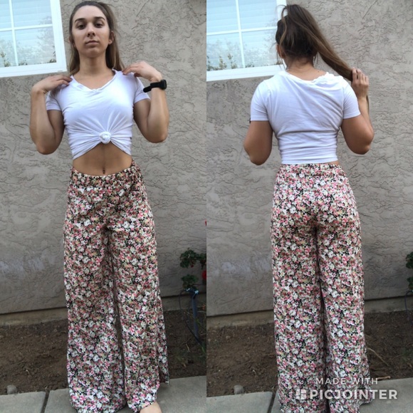 Charlotte Russe Pants - Floral pants